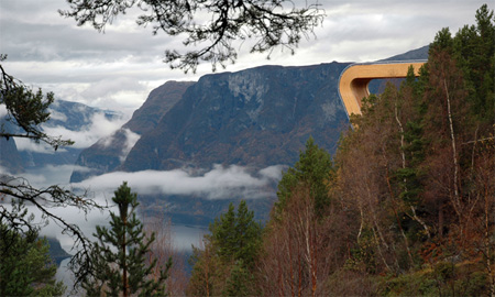 Breathtaking Aurland Lookout in Norway 2