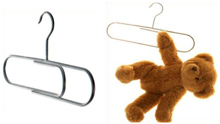 Paper Clip Coat Hanger