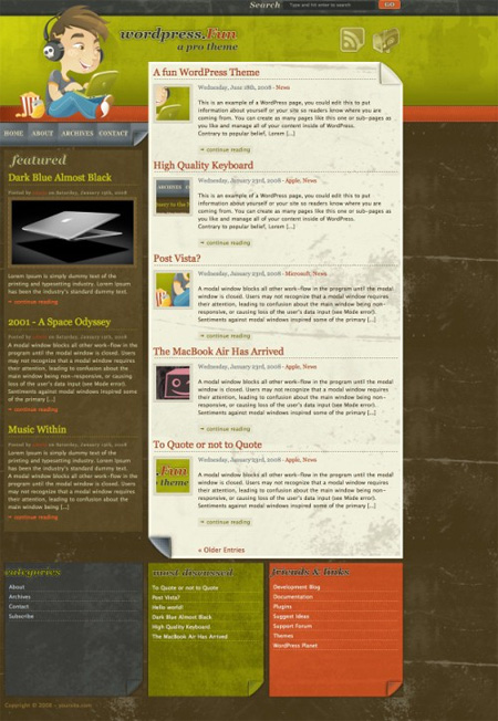 High Quality Free WordPress Themes 07