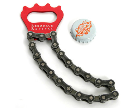 Bike Chain Bottle Opener