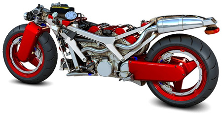 Ferrari V4 Concept Motorcycle 4