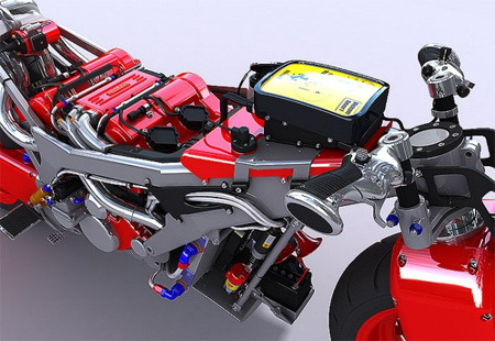 Ferrari V4 Concept Motorcycle 5