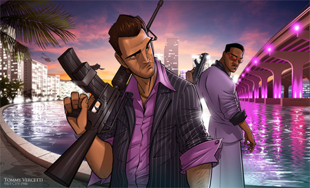 Vice City Vibes by Patrick Brown