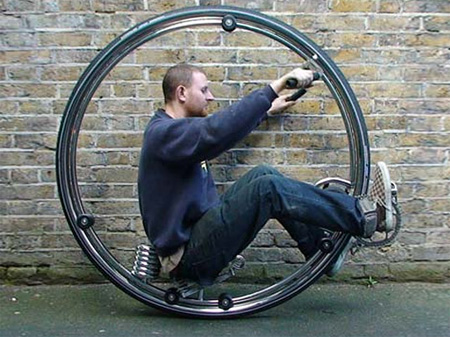 Futuristic Monocycle by Ben Wilson