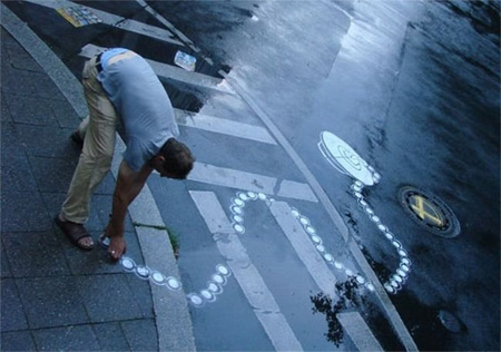 Pedestrian Street Art by Peter Gibson 10