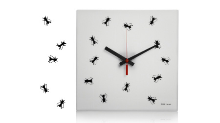 Time Flies Clock