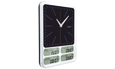 White Matrix Wall Clock