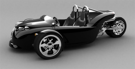 V13R Campagna Motors 3 Wheel Roadster 7