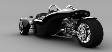 V13R Campagna Motors 3 Wheel Roadster 8