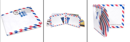Air Mail Envelope Wallet