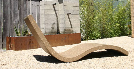 Chaise Lounge by Concreteworks Studio 5