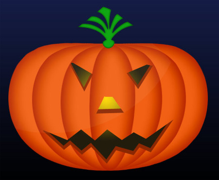 Halloween Pumpkin Photoshop Tutorial