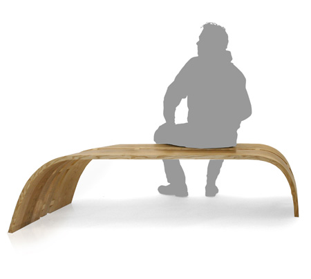 Twist Bench by Christopher Pett 4