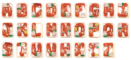 Meat Alphabet by Robert J. Bolesta 3