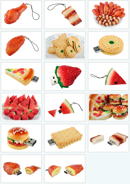 Food USB Flash Drives