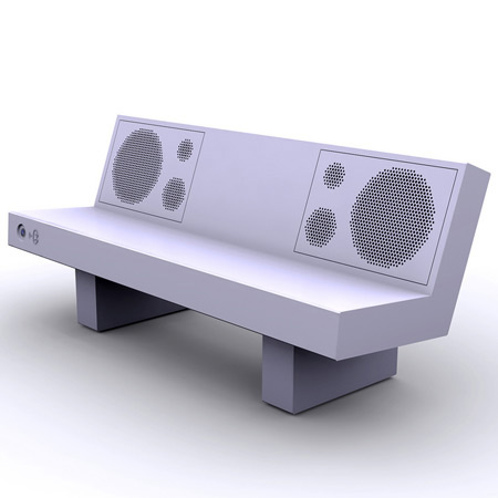 Boombench Plays Music via Bluetooth 4