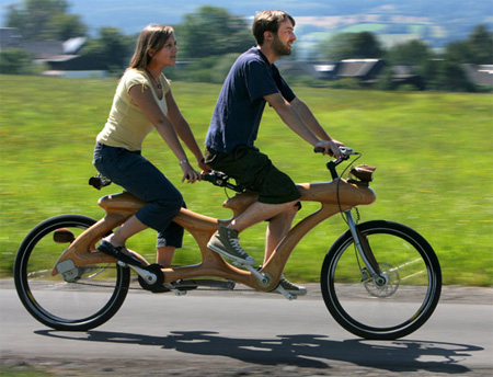 Unique Wooden Bicycle 2