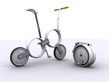 One Folding Bicycle