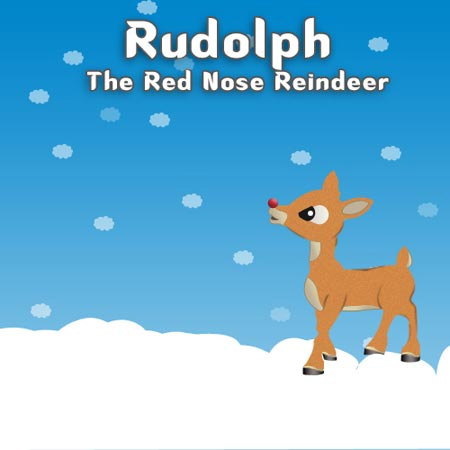 Rudolph the Red Nosed Reindeer Photoshop Tutorial