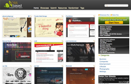 CSS Design Showcase Websites 04