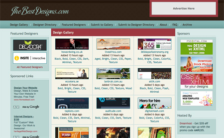 CSS Design Showcase Websites 06