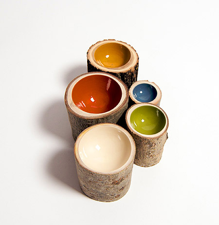 Eco-Friendly Log Bowls by Doha Chebib 3