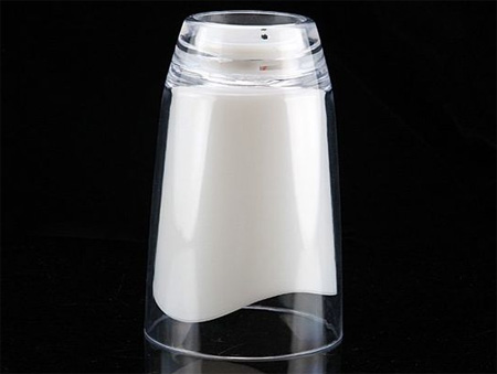 Creative Milk Glass LED Night Light Lamp 3