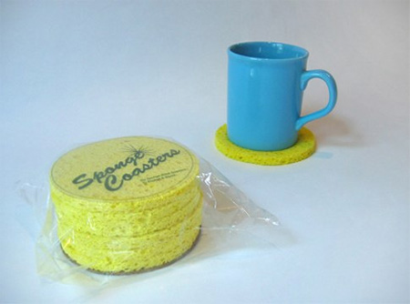 Sponge Coasters
