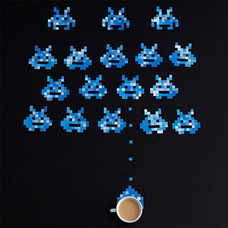 Pixel Drink Coasters 3