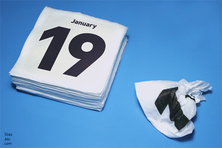 2009 Napkins Calendar 2