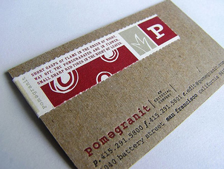 Pomegranit Business Card