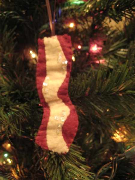 Bacon Ornament