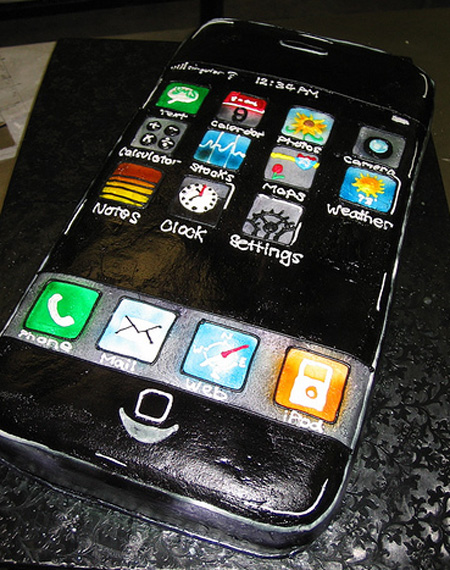 iPhone Cake