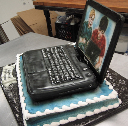 Laptop Cake