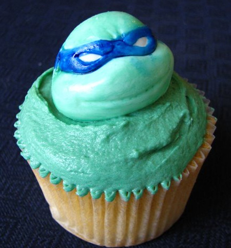 Ninja Turtles Cupcake