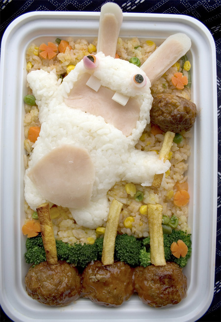 Rayman Raving Rabbids Bento