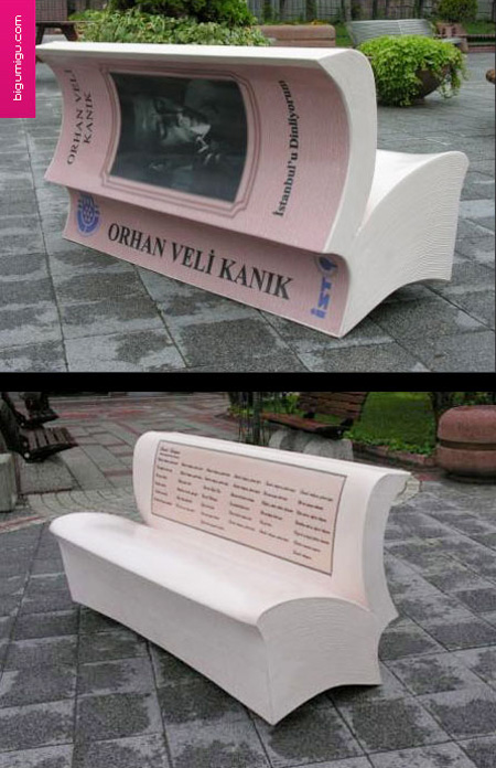 Reading Bench Advertisement