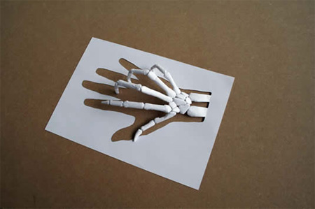 Paper Cut Sculptures by Peter Callesen