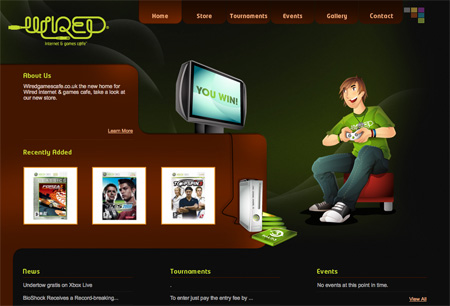 Beautiful Dark CSS Website Designs 29