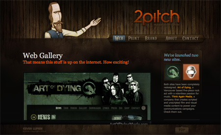 Beautiful Dark CSS Website Designs 05