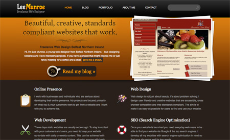 Beautiful Dark CSS Website Designs 08