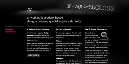 40 Beautiful Dark CSS Website Designs