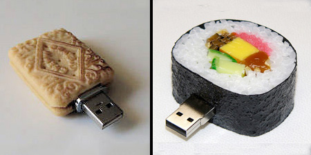 Food Shaped USB Flash Drives