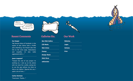 Beautiful and Creative Website Footers 09