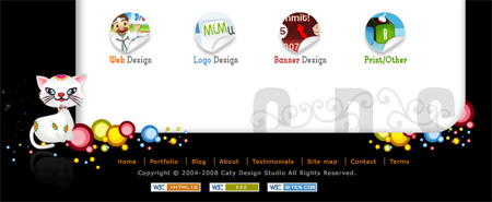 Beautiful and Creative Website Footers 20