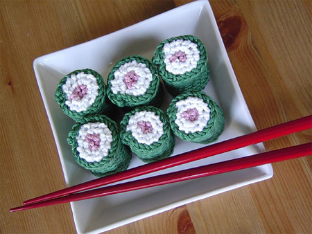 Knitted Sushi