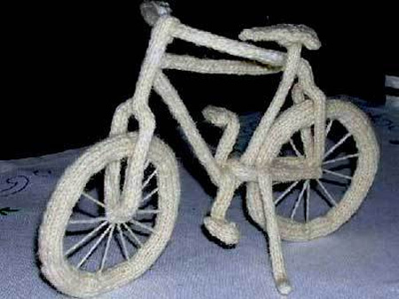 Knitted Bicycle