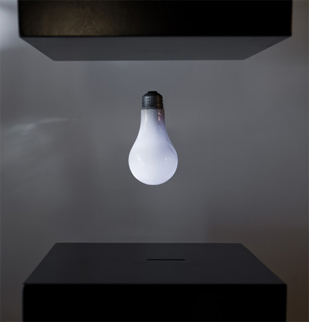 Levitating Light Bulb