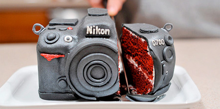 Nikon D700 DSLR Cake