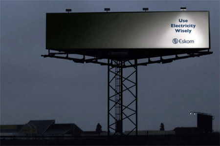 Eskom Electricity Billboard